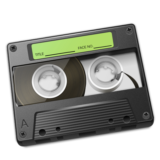 Cassette Green Icon 512px png